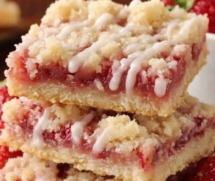 Strawberry Shortcake Bars