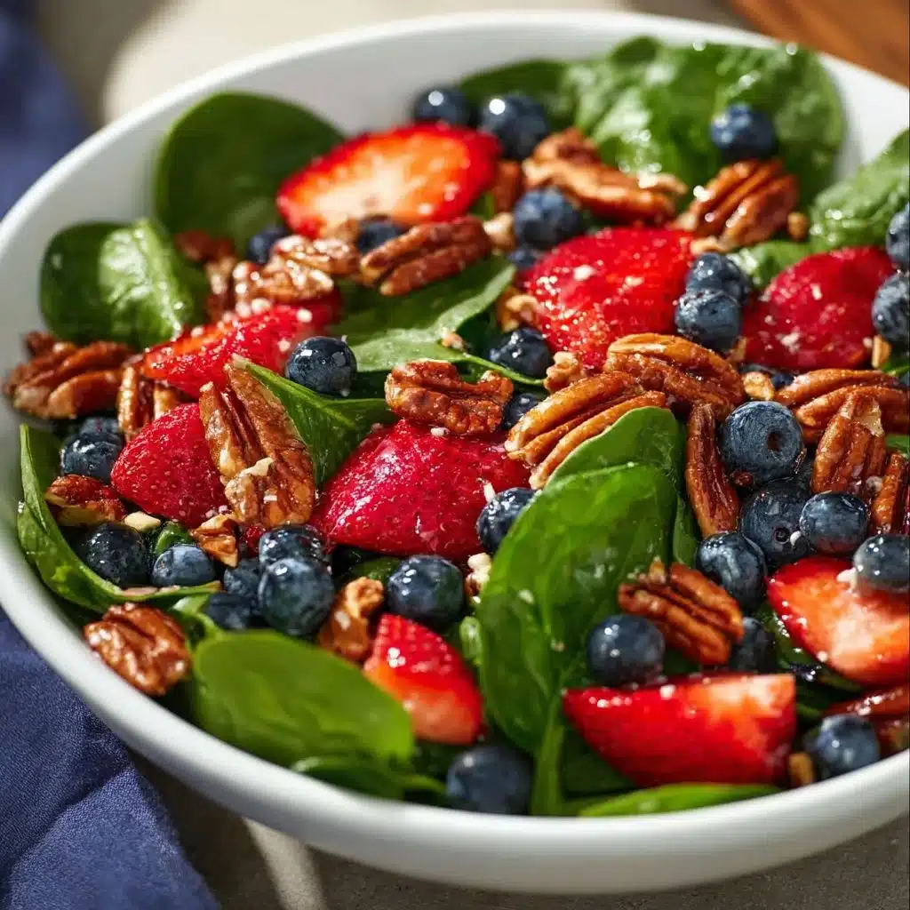 Strawberry Spinach Salad