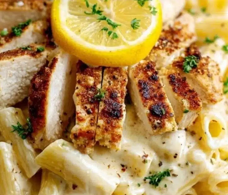 Zesty Lemon Pepper Chicken Pasta Recipe