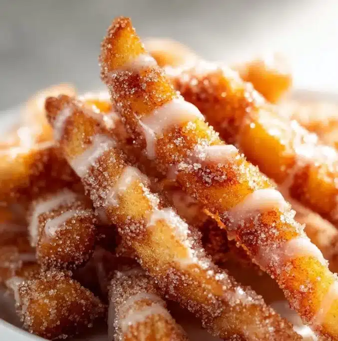 Air Fryer Apple Fries