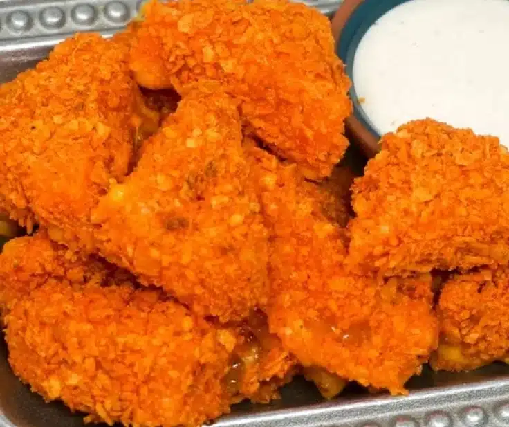 Air Fryer Cheesy Dorito Bombs
