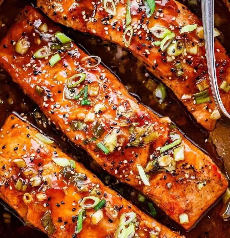 Baked Teriyaki Salmon