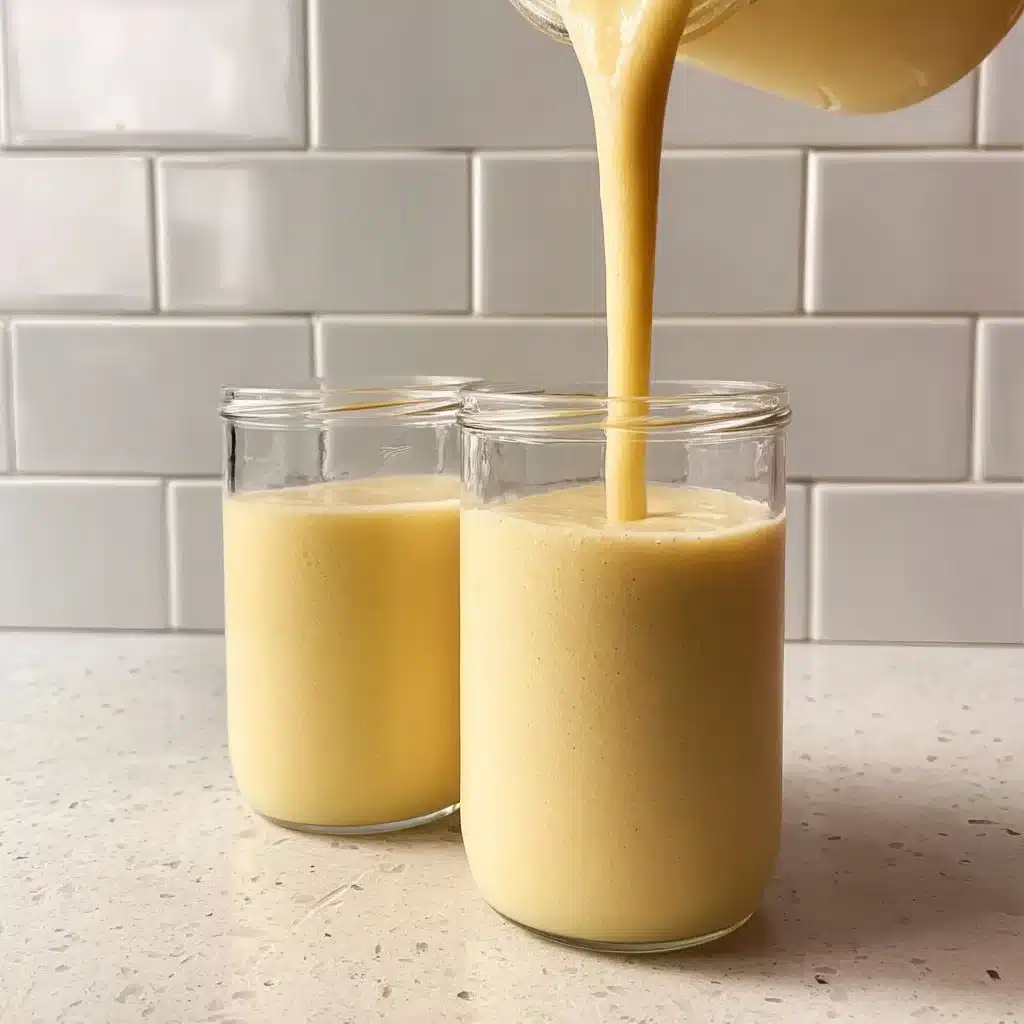 Delicious banana date protein shake in a glass with banana and dates beside it