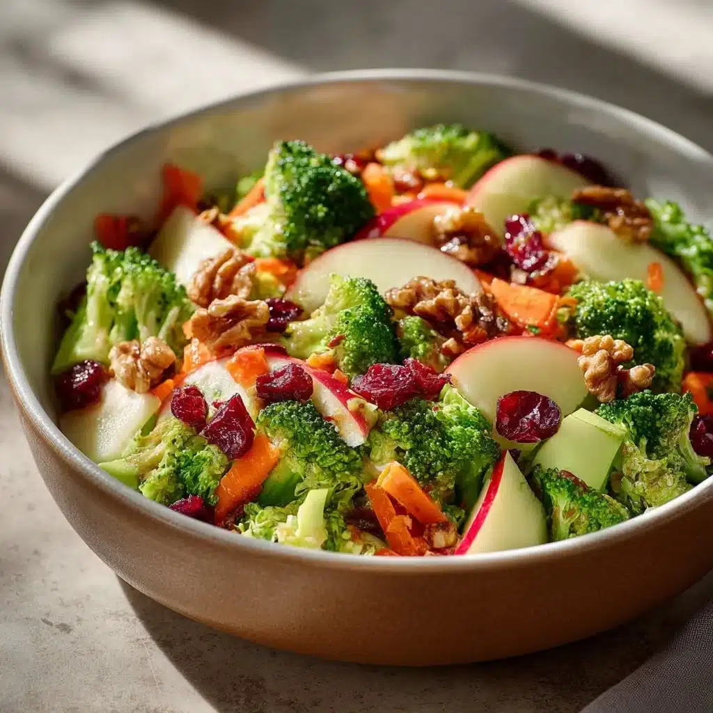 Broccoli Apple Salad: A Crunchy Delight