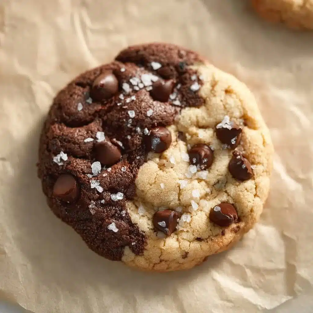 Delicious brookie cookies combining brownie and cookie flavors in one treat.
