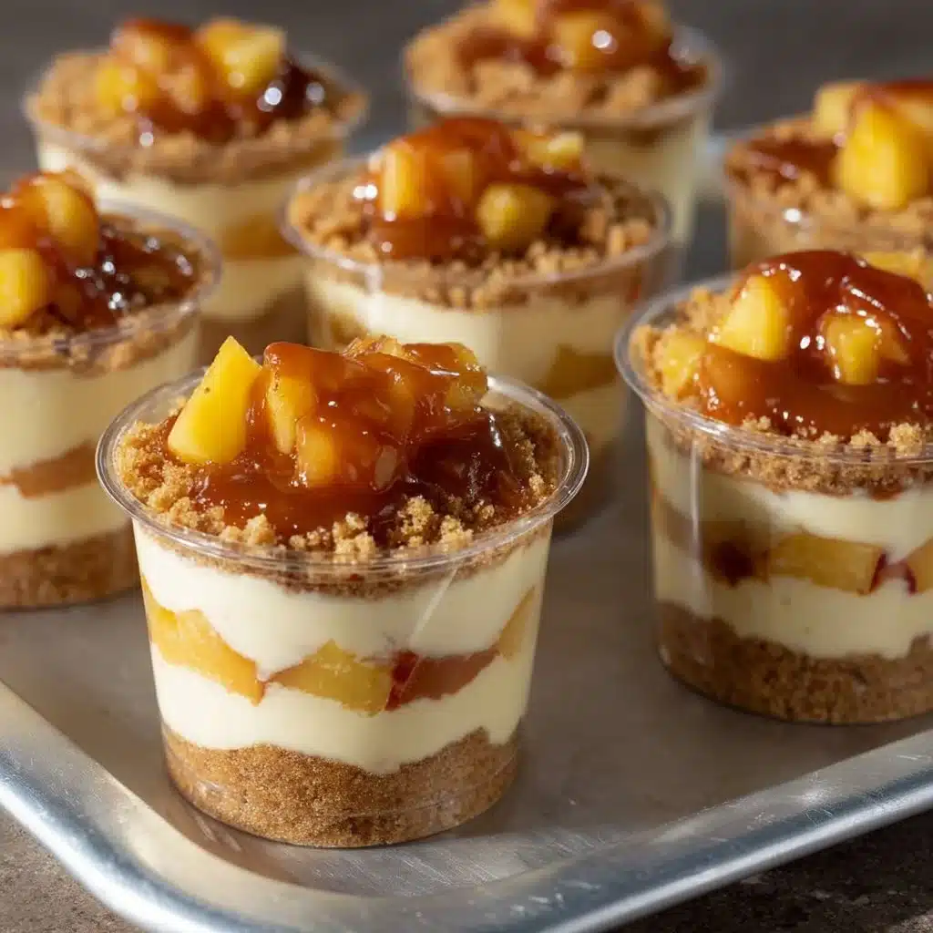 Caramel Apple Dessert Cups