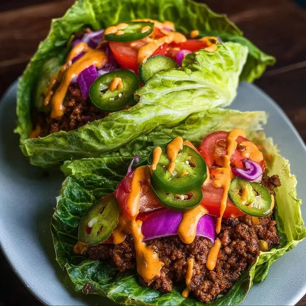 Cheeseburger Cabbage Wraps