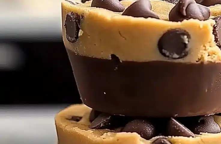 Chocolate Chip Cookie Dough Cups