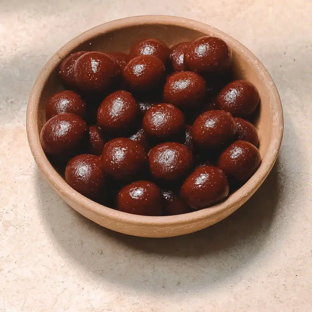 Chocolate Date Balls with Walnuts