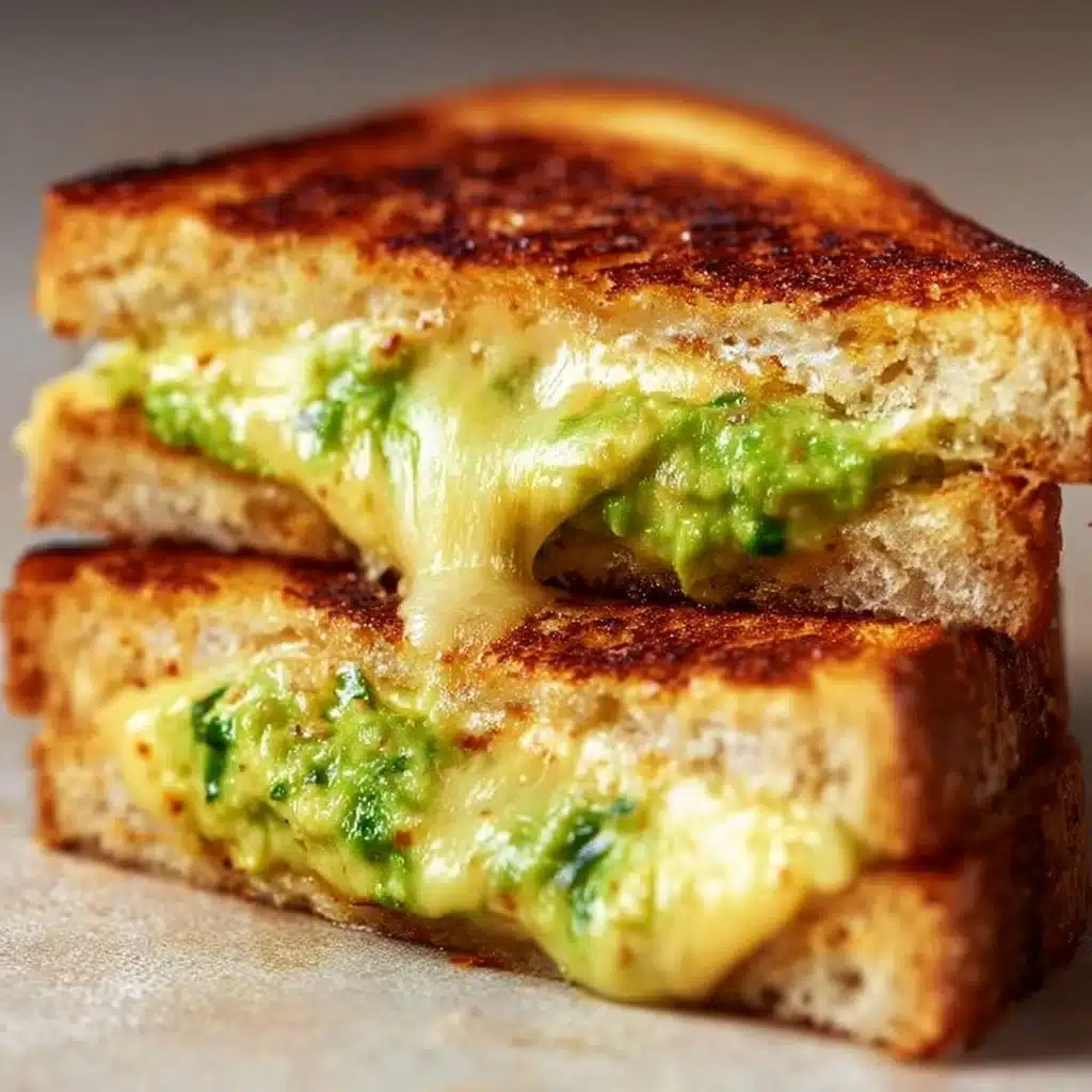 Creamy Avocado Grilled Cheese