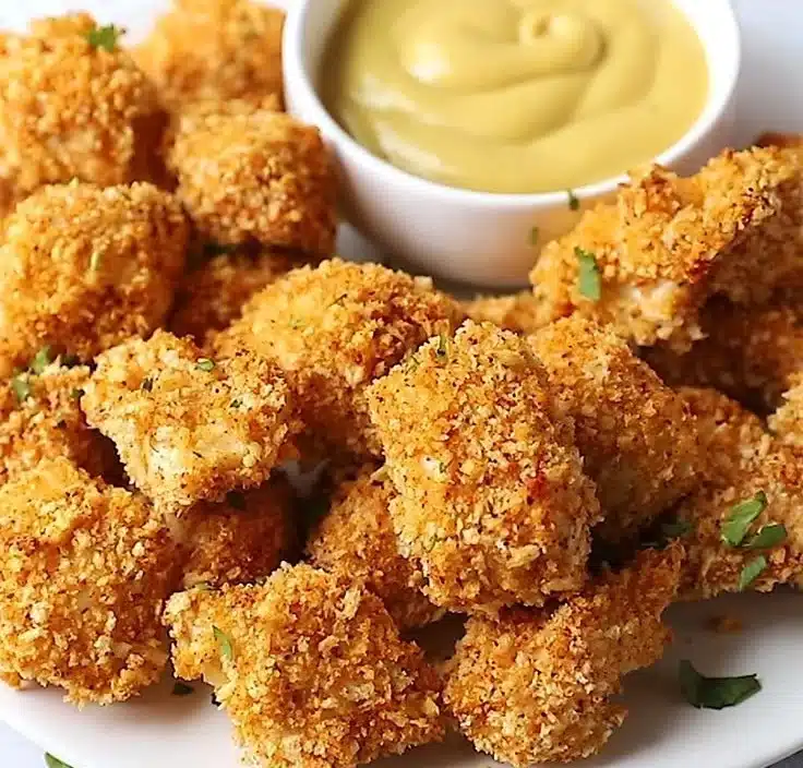 Crispy Baked Chicken Nuggets