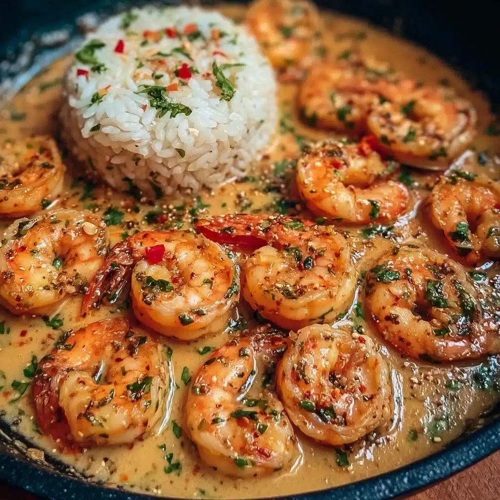 Easy Creamy Garlic Shrimp