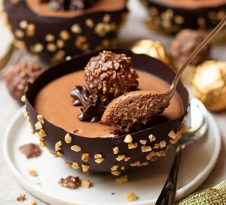 Fitness Chocolate Hazelnut Mousse