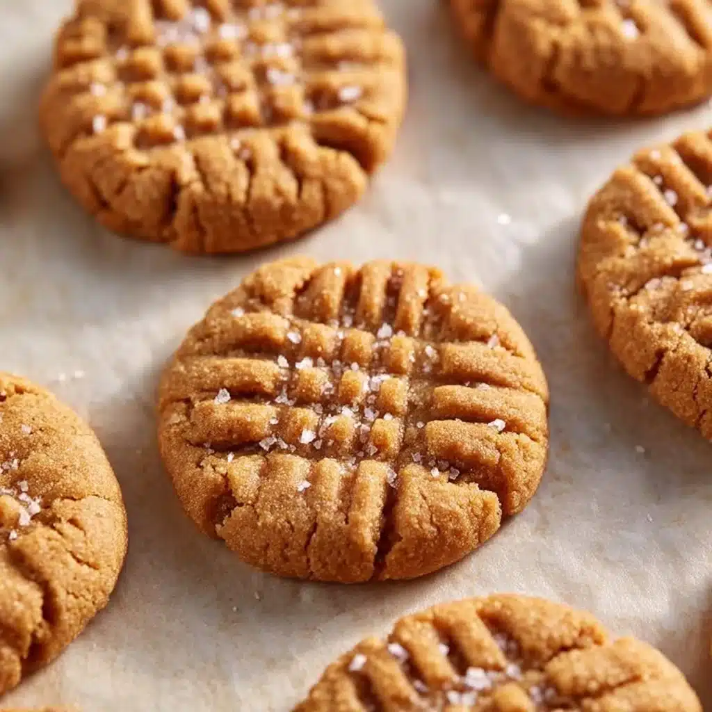 Healthy Sugar-Free Almond Flour Peanut Butter Cookies