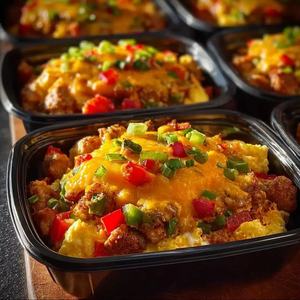 High Protein Freezer Friendly Breakfast Bowls