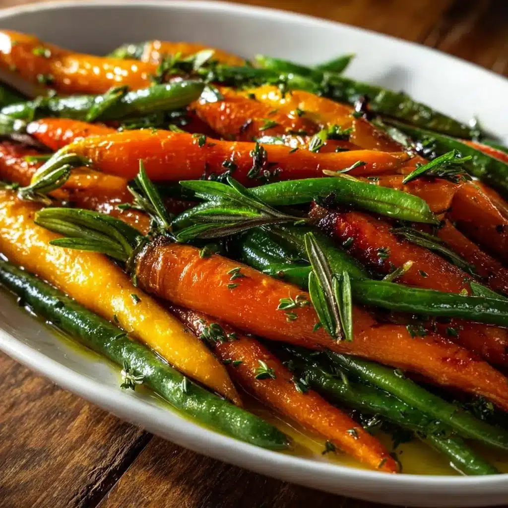 Honey Glazed Carrots & Green Beans