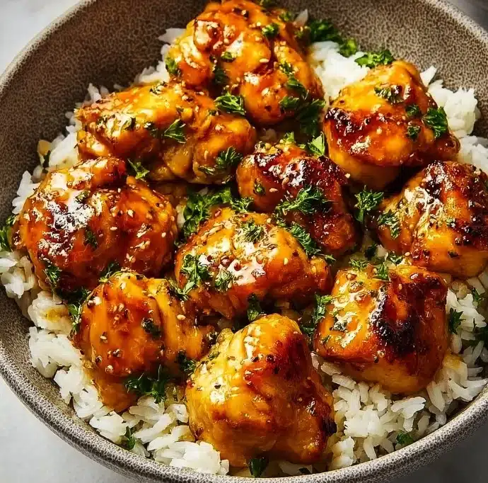 Hot Honey Chicken Bowls