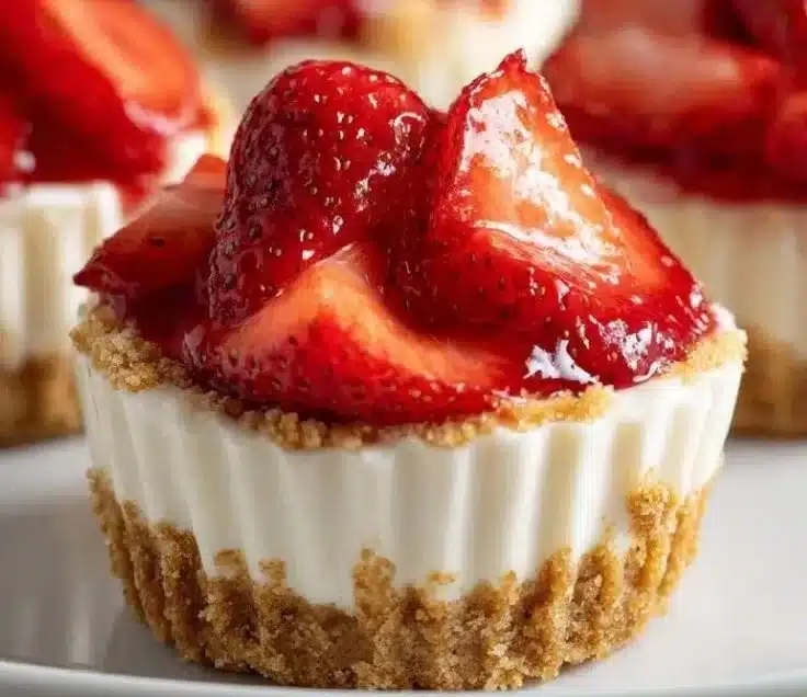 Irresistible No-Bake Mini Cheesecake Cups in 15 Minutes