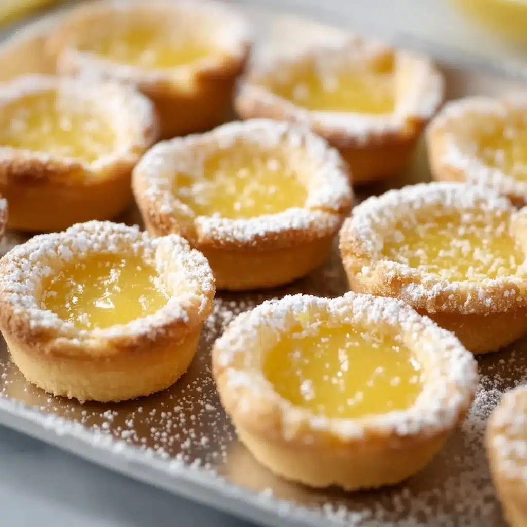 Lemon Bar Cookie Cups