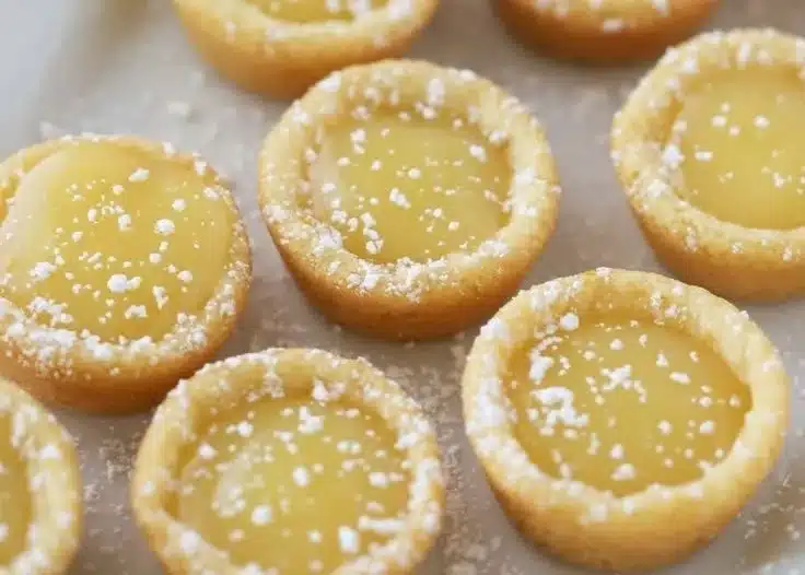 Lemon Bar Cookie Cups