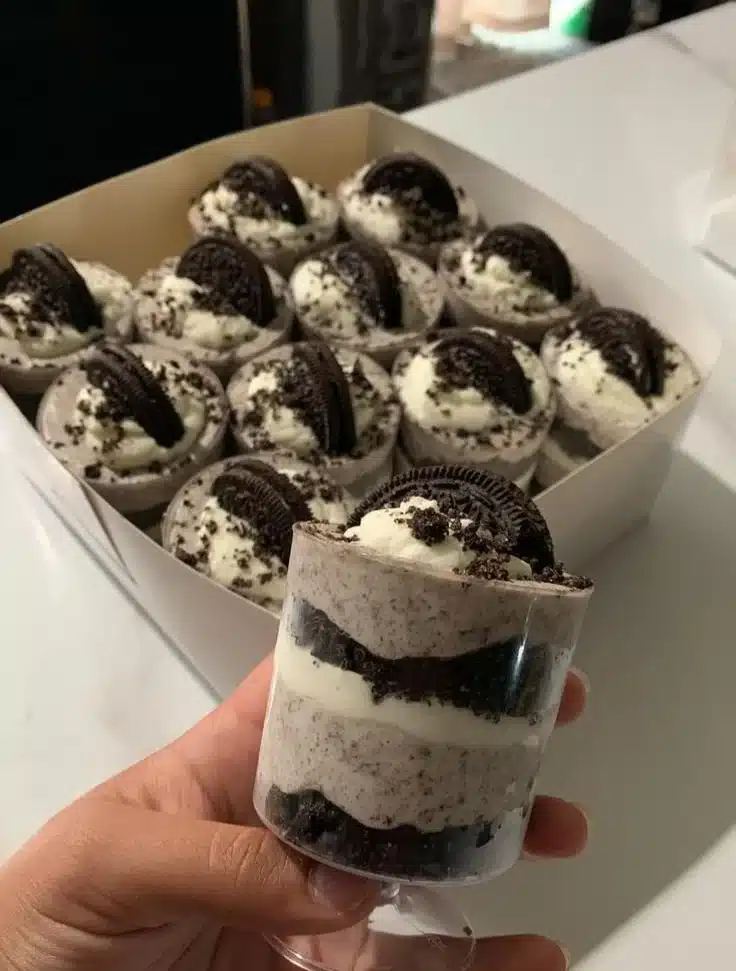 Oreo Cheesecake Shooters