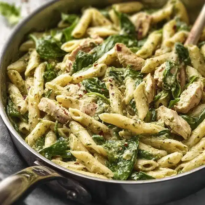 Pasta dinner recipes featuring chicken pesto and easy meal ideas