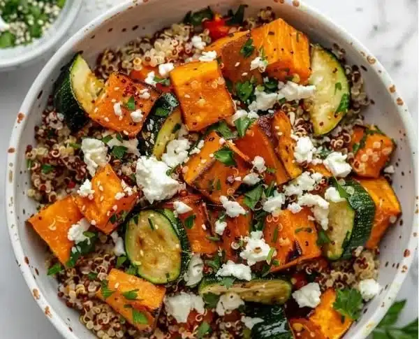 Roasted Vegetable Quinoa Bowl