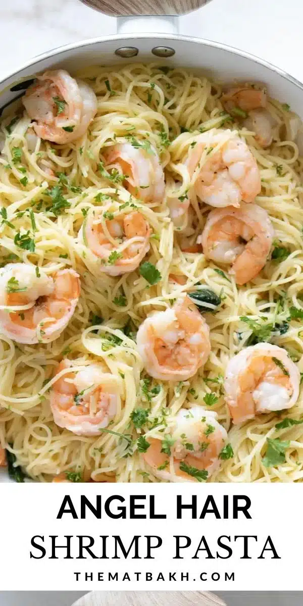 Sautéed Lemon Garlic Butter Shrimp Pasta Recipe