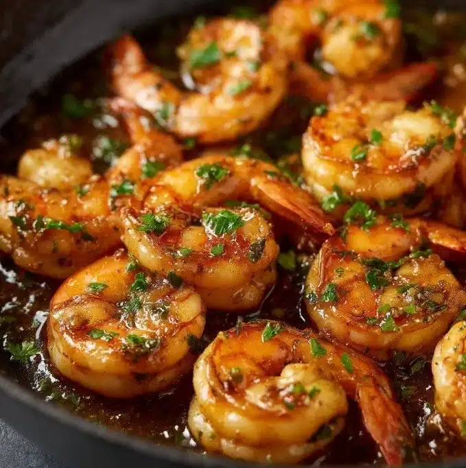 Delicious shrimp marinated in a flavorful mixture for grilling or cooking