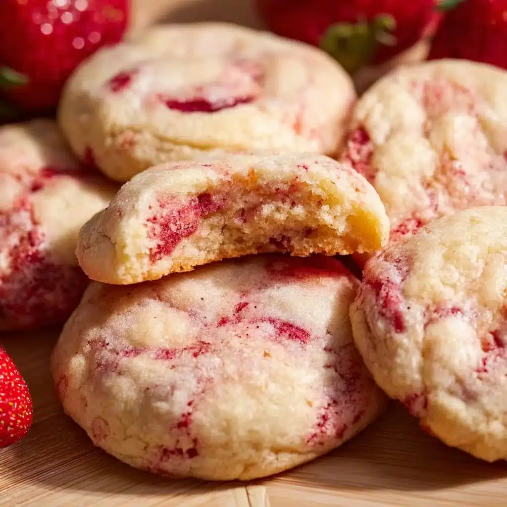 Strawberry Cheesecake Cookies