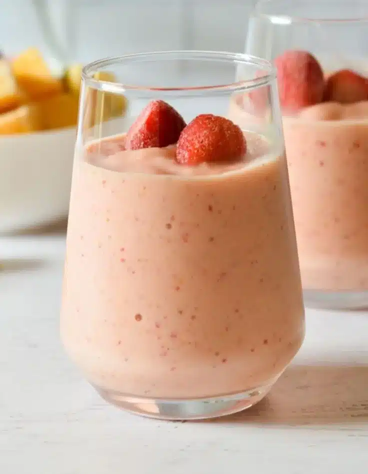Strawberry Mango Banana Smoothie
