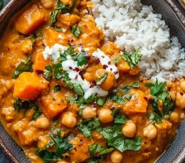 Sweet Potato and Chickpea Curry