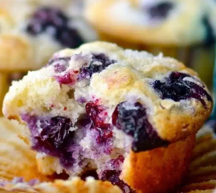 The Best Blueberry Muffins Ever
