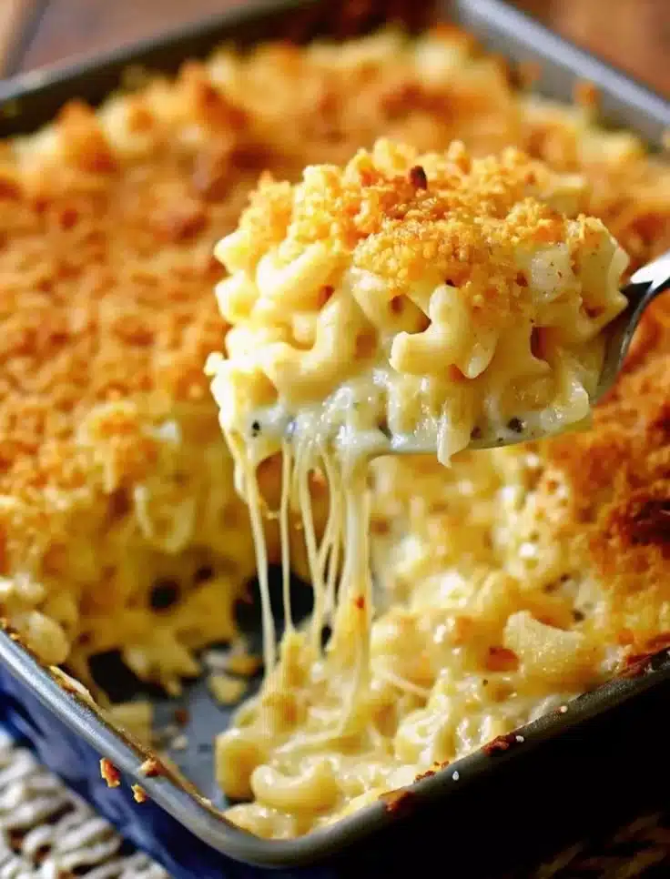 The BEST Homemade Baked Mac and Cheese