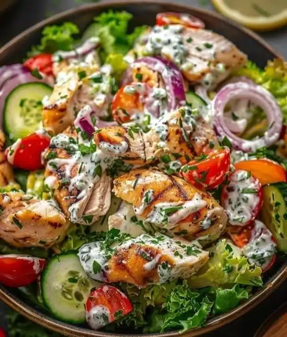 Tzatziki Chicken Salad