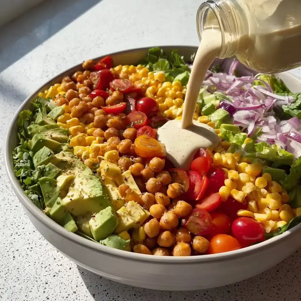 Vegan BBQ Chickpea Salad