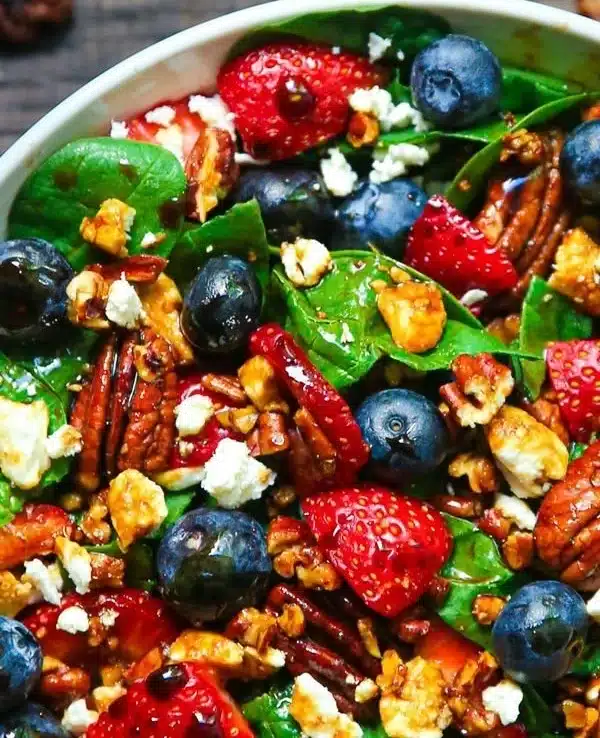 30-Minute Strawberry Spinach Salad