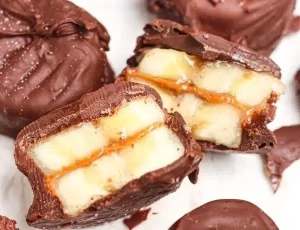 Chocolate Dipped Banana Bites