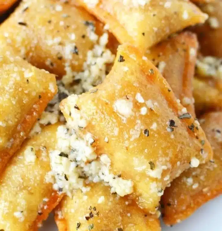 Garlic Parmesan Pizza Rolls