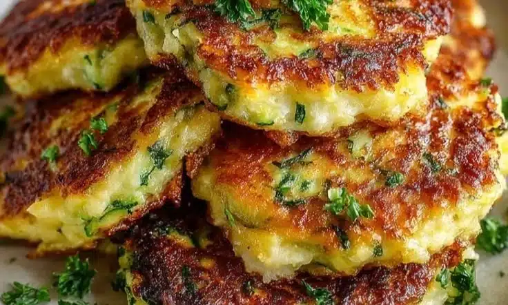 Healthy Zucchini Fritters Side Dish