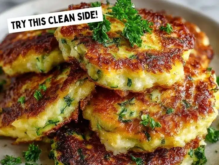 Healthy Zucchini Fritters Side Dish
