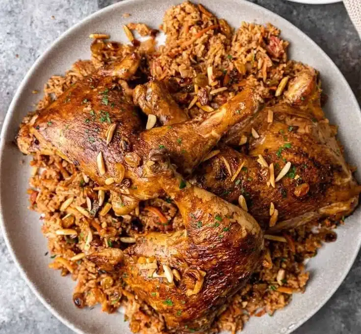 Kabsa (Arabic Chicken and Rice)