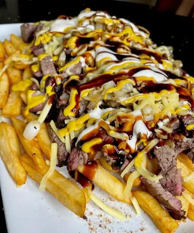 Loaded Smoked Brisket Fries