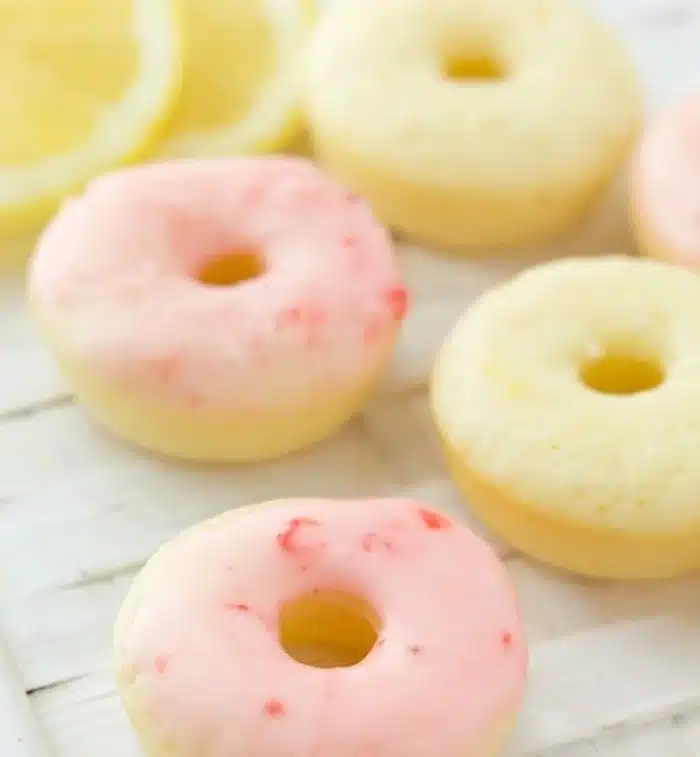 Mini Lemon Donuts