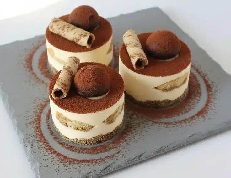 Mini Tiramisu Cheesecake Recipe