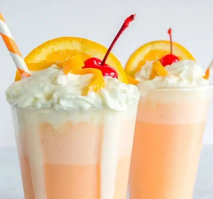 Orange Creamsicle Milkshake