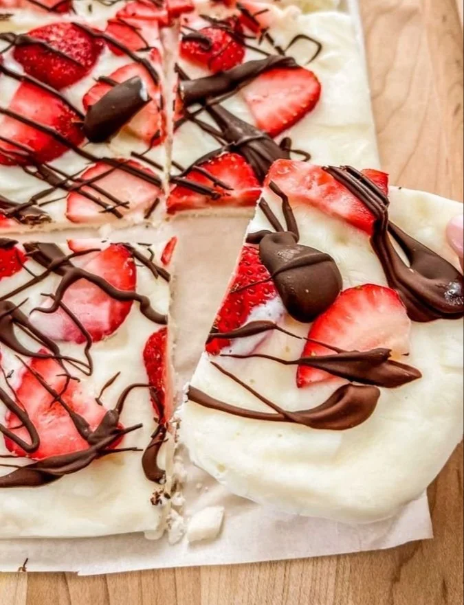 Strawberry Yogurt Bark