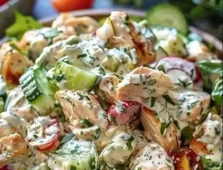 Tzatziki Chicken Salad