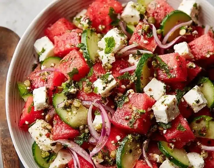 Watermelon Feta Salad